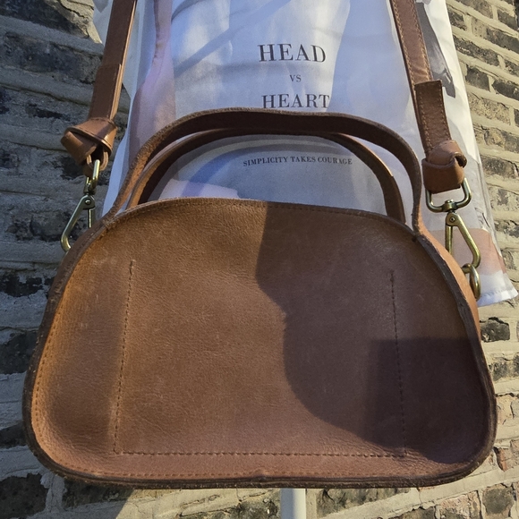 Madewell Tan Leather Bag - Picture 3 of 5